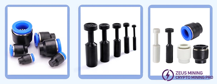 Accesorios de tapón neumático de 8 mm, 10 mm y 12 mm Accesorios de tapón neumático de 8 mm, 10 mm y 12 mm