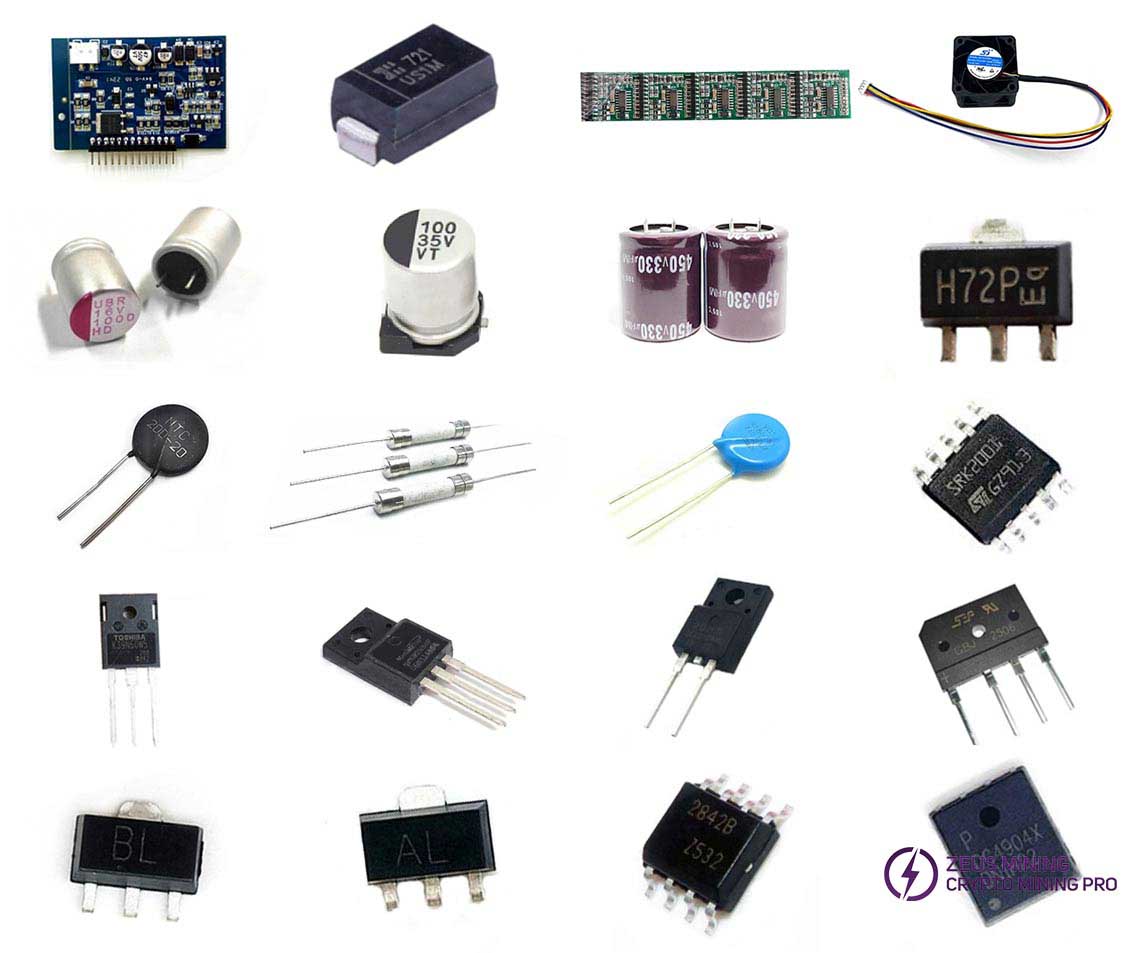 Piezas de repuesto de la fuente de alimentación PSU3300-03 Piezas de repuesto de la fuente de alimentación PSU3300-03