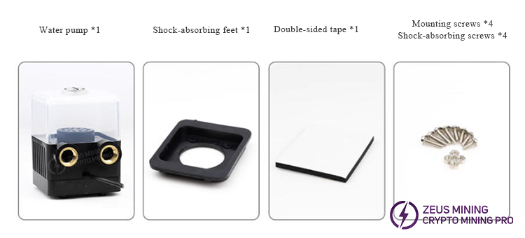 SC-400T Mini Listas de piezas de bombas de agua silenciosas de CC SC-400T Mini Listas de piezas de bombas de agua silenciosas de CC