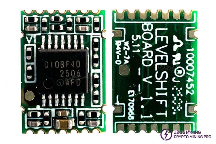 Módulo controlador de potencia de la placa de cambio de nivel DIO8F4D para Antminer Módulo controlador de potencia de la placa de cambio de nivel DIO8F4D para Antminer