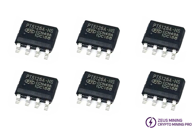 Chip controlador de motor PT5126A-HS