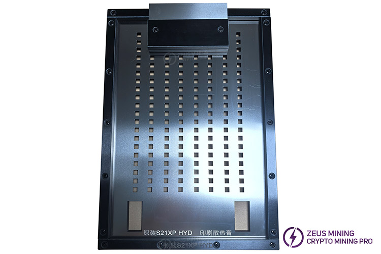Plantilla recubierta de grasa de silicona Antminer S21XP Hydro Plantilla recubierta de grasa de silicona Antminer S21XP Hydro