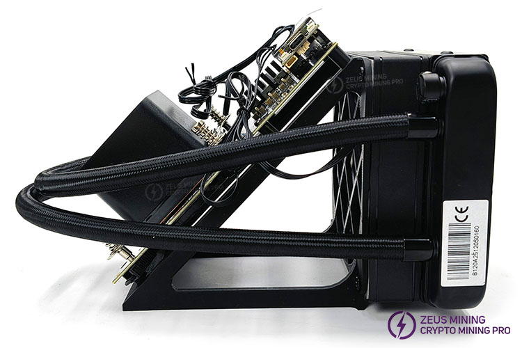 Bitaxe Miner NerdQaxe++ Hydro Minador de refrigeración líquida 4.8TH