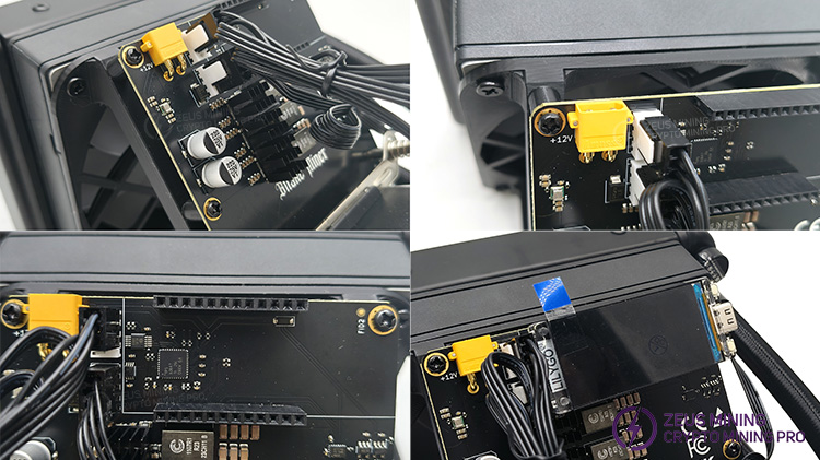 Minero NerdQaxe++ Hydro Rev 6.1 BM1370 6TH/s