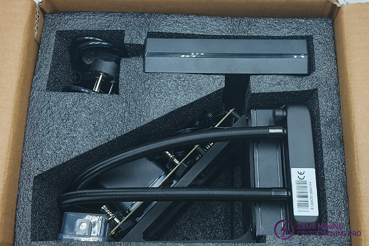 NerdQaxe++ Rev 6.1 Hydro 6T, minimáquina de minería de Bitcoin doméstica