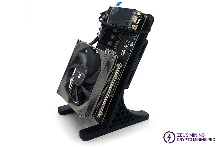 Minero NerdQaxe++ Rev 6.1 6T 100W BTC