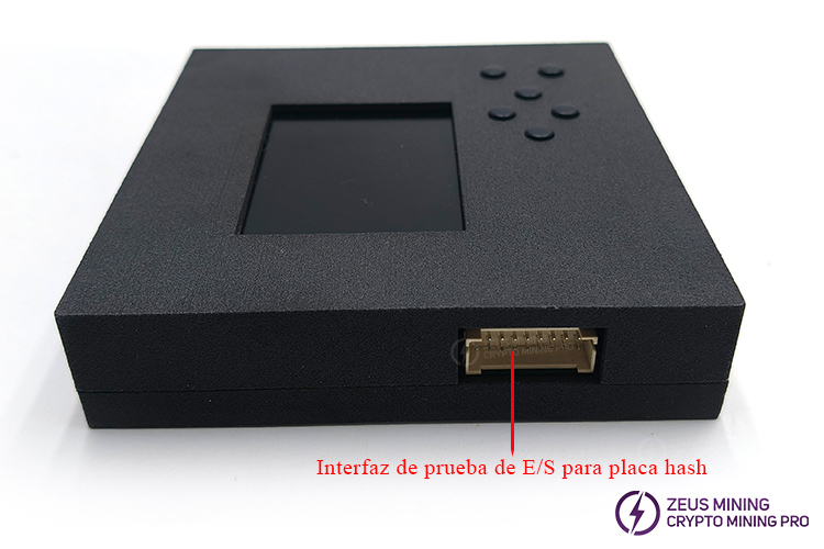 Probador B8 para reparación de placas hash