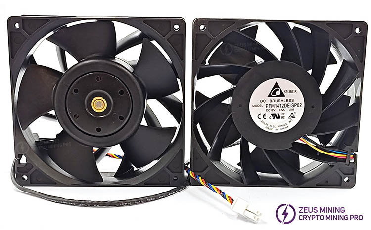 Ventilador PFM1412DE-SP02 de 12 V y 7,5 A de 140 mm para Antminer S21PRO