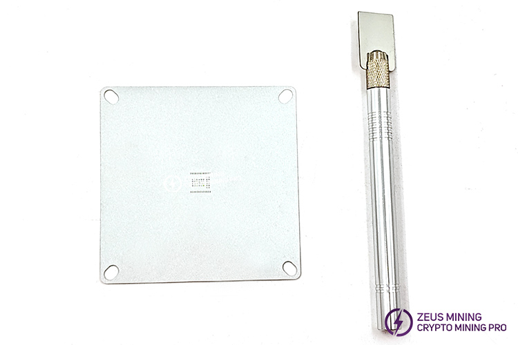 Plantilla para herramienta de lata de chips T1388A