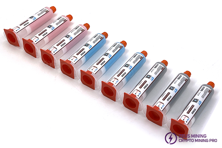 Grasa térmica de silicona HY2010 10W