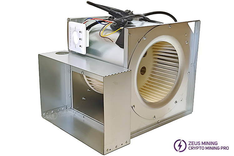 Equipo reductor de ruido Iceriver para minero ASIC