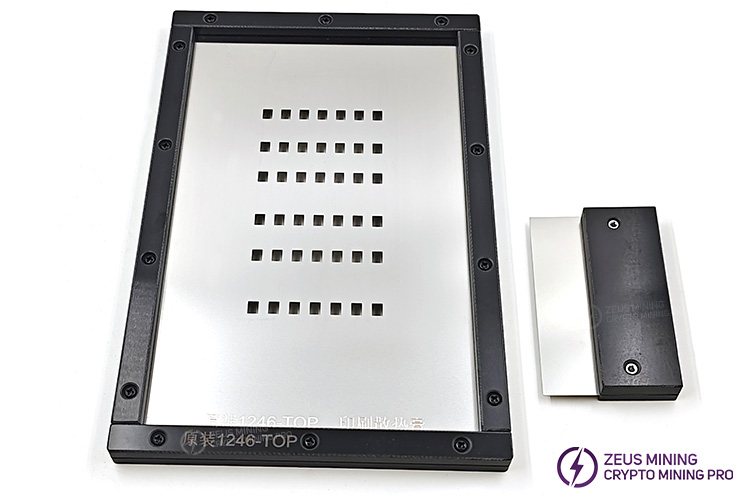 Herramienta para pasta térmica de placa hash Avalon 1246