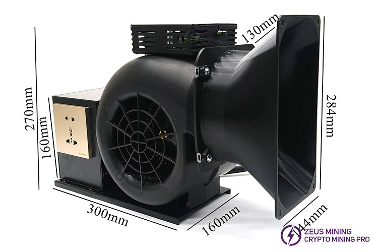 Silenciador de soplador de 2.ª generación con control remoto WiFi