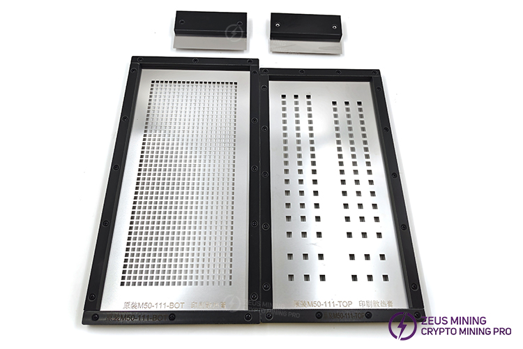 Herramienta de pasta térmica para placa hash de 111 chips Whatsminer M50