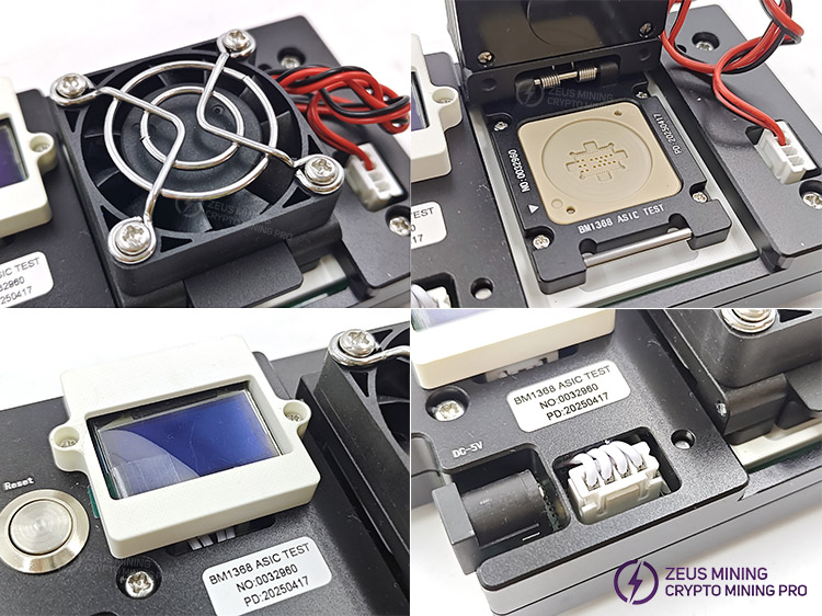 Comprobador de chip ASIC de placa hash S19XP