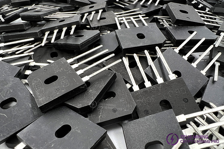 GBU3008 30 A 800 V Rectificador de puente monofásico pasivado con vidrio