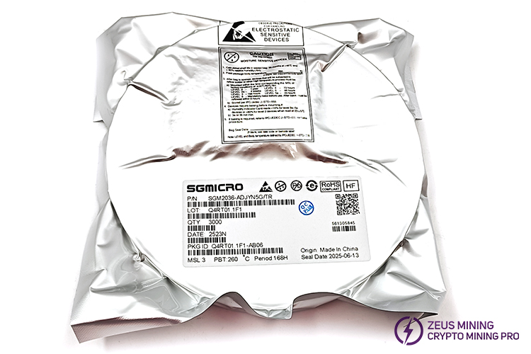 Chip CI regulador lineal de baja caída SGM2036-ADJ