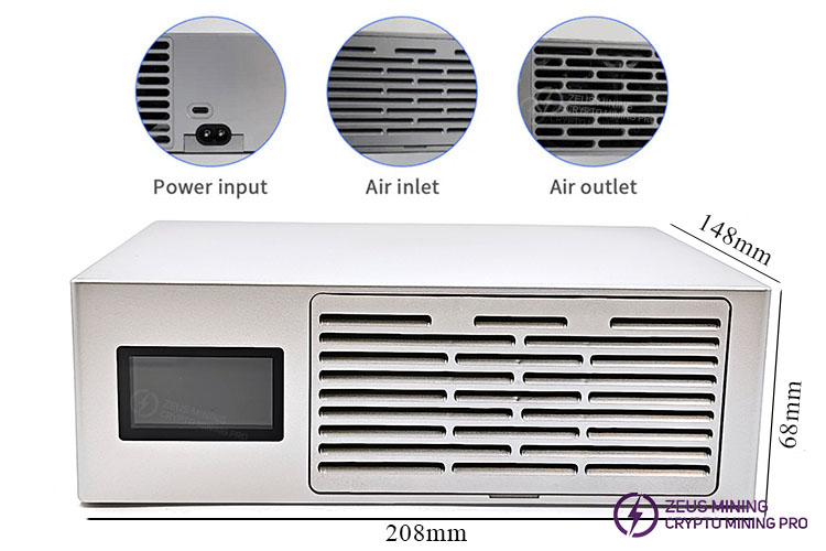 Minero Lucky Miner LV08 Pro 7T para criptomonedas minero individual