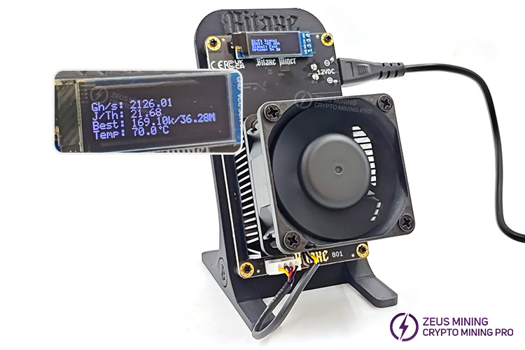 Minero Bitcoin ASIC Bitaxe GT 801 2.4TH