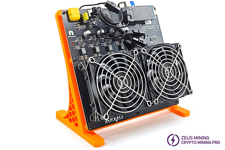 Minero de Bitcoin Solo NerdOctaxe Rev 3.1 12Th de 200W Minero de Bitcoin Solo NerdOctaxe Rev 3.1 12Th de 200W