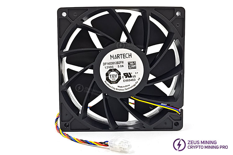 Ventilador refrigerador Martech DF1403812B2FN para Antminer S21pro