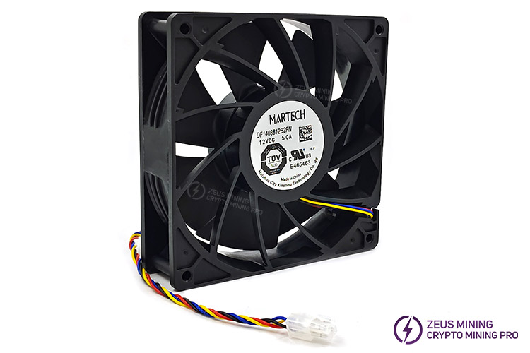 Ventilador modelo Martech 12V 5A 7000RPM para Antminer S21pro