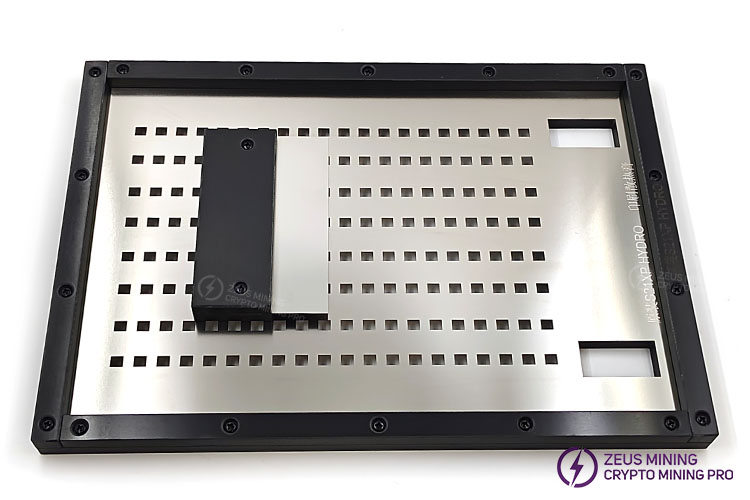 Plantilla recubierta de grasa de silicona Antminer S21XP Hydro