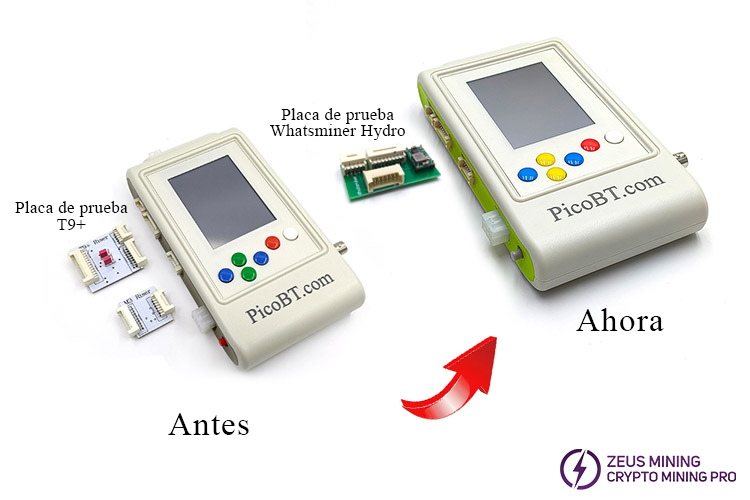 La última versión de PICOBT