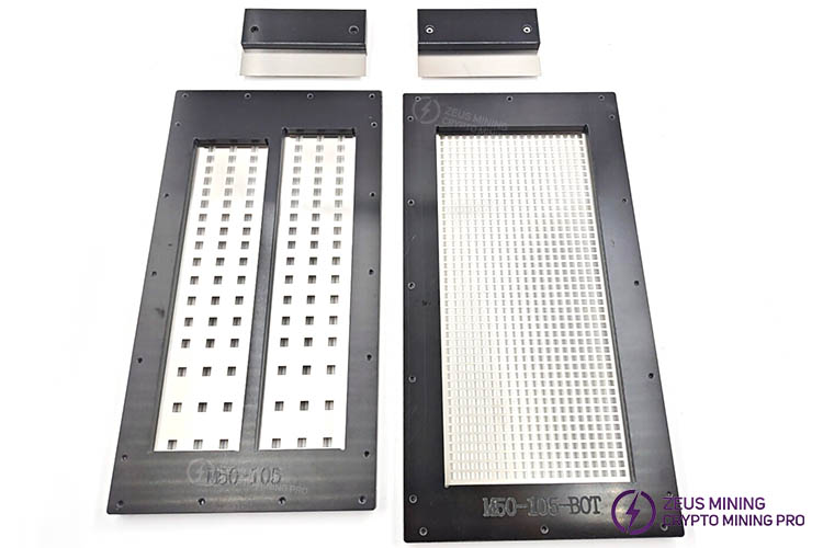 Plantilla de grasa para placa de hash M50 de 105 chips