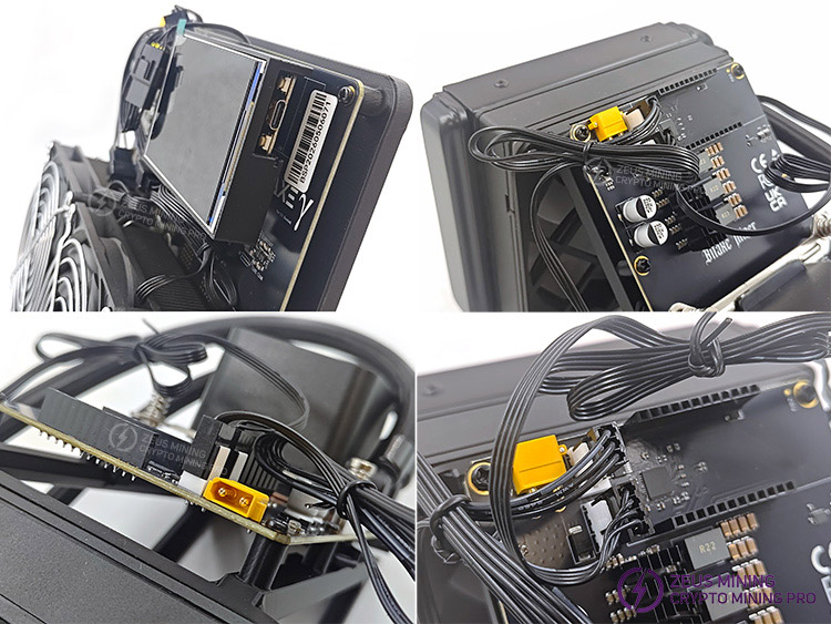 Minero NerdQaxe++ Hydro Rev 6.1 BM1370 6TH/s
