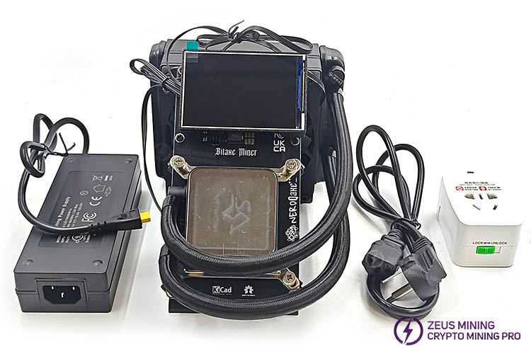 Nuevo minero de BTC NerdQaxe++ Hydro 6TH de 100 W
