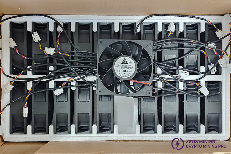 Ventilador QFR1212GHE de 12 V y 2,7 A para S21 y T21 Ventilador QFR1212GHE de 12 V y 2,7 A para S21 y T21