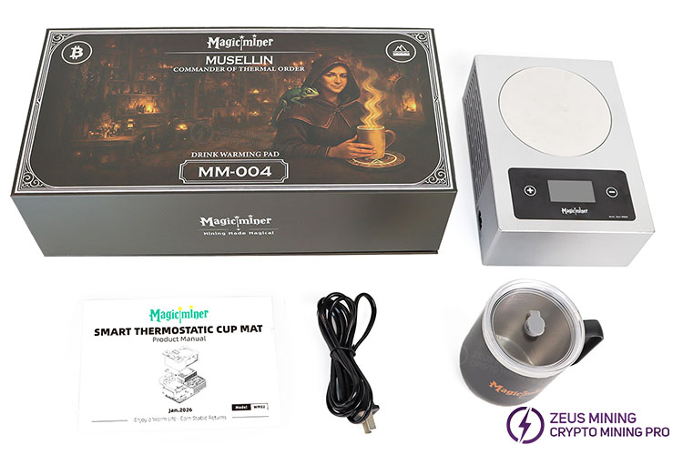 Miner Magicminer WM02 de 7 TH/s, 150 W, SHA-256 y en modo solitario Miner Magicminer WM02 de 7 TH/s, 150 W, SHA-256 y en modo solitario