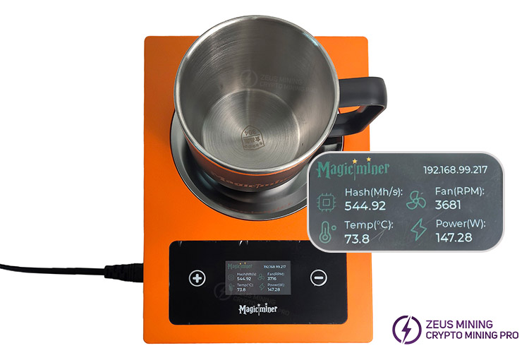 Minero de escritorio silencioso Magicminer WM02 Pro