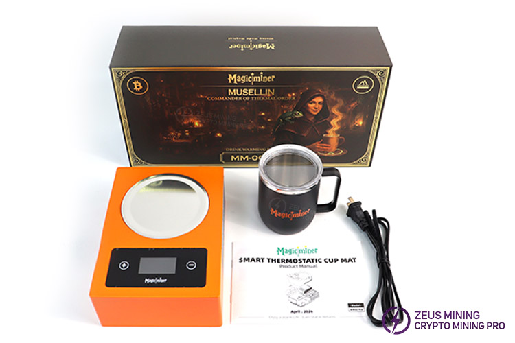 Minero doméstico de Bitcoin Magicminer WM02 Pro de 500 MH/s