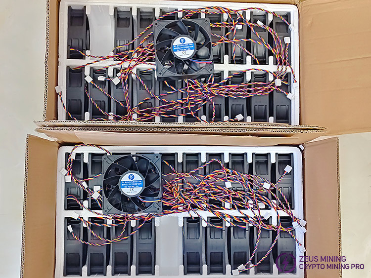 Ventilador de refrigeración de alto caudal de aire KY12038B12DN
