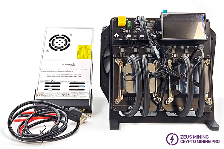 NerdOCTAxe Hydro Rev 3.1 13.8TH Minero ASIC silencioso de Bitcoin
