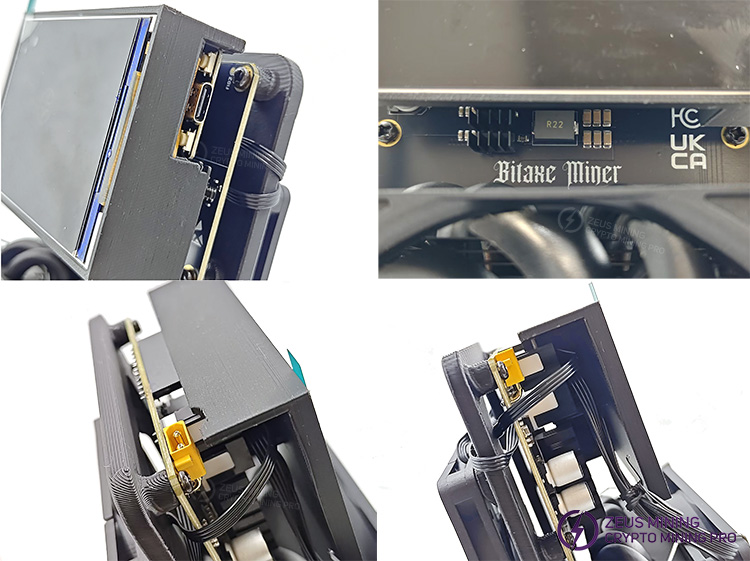 Minero NerdQaxe Bitaxe Rev 6.1 6T 100W BTC Solo Minero NerdQaxe Bitaxe Rev 6.1 6T 100W BTC Solo