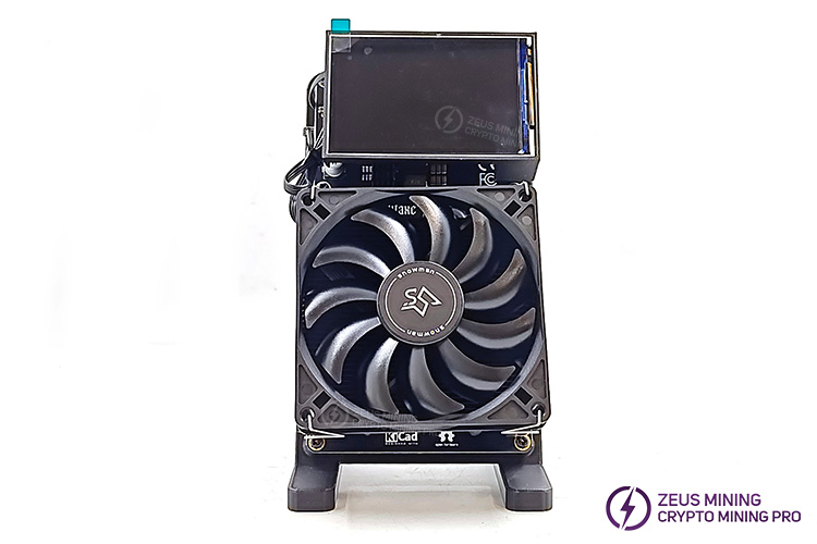 Minador NerdQaxe++ Rev 6.1 6T 100W BTC con refrigeración por aire Minador NerdQaxe++ Rev 6.1 6T 100W BTC con refrigeración por aire