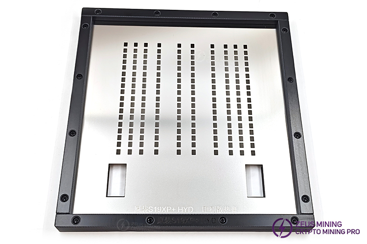 Plantilla para pasta térmica de placa de hash S19XP+ Hydro