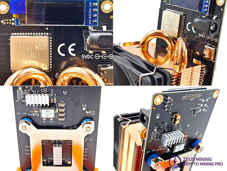 Minero de Bitcoin Bitaxe Gamma 601 Max para minería individual Minero de Bitcoin Bitaxe Gamma 601 Max para minería individual