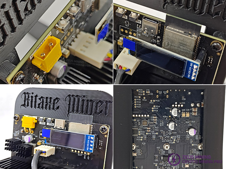 Minero doméstico Bitaxe Hex 702 Bitcoin Minero doméstico Bitaxe Hex 702 Bitcoin
