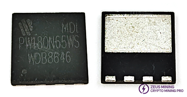 MOSFET PW180N65WS de 650 V