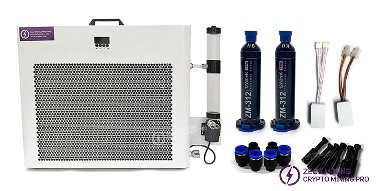 Kit de actualización de radiador de 12,8 kW para placa de refrigeración líquida S19KPRO