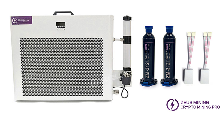 Kit de actualización de radiador de 12,8 kW para placa de refrigeración líquida E9PRO Kit de actualización de radiador de 12,8 kW para placa de refrigeración líquida E9PRO