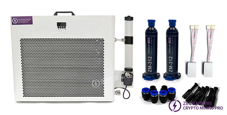 Kit de actualización de radiador de 12,8 kW para placa de refrigeración líquida DG1 Kit de actualización de radiador de 12,8 kW para placa de refrigeración líquida DG1