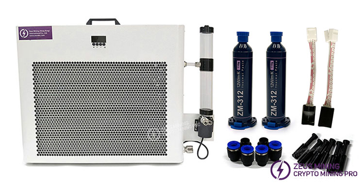 Kit de actualización de radiador de 12,8 kW para placa de refrigeración líquida L1