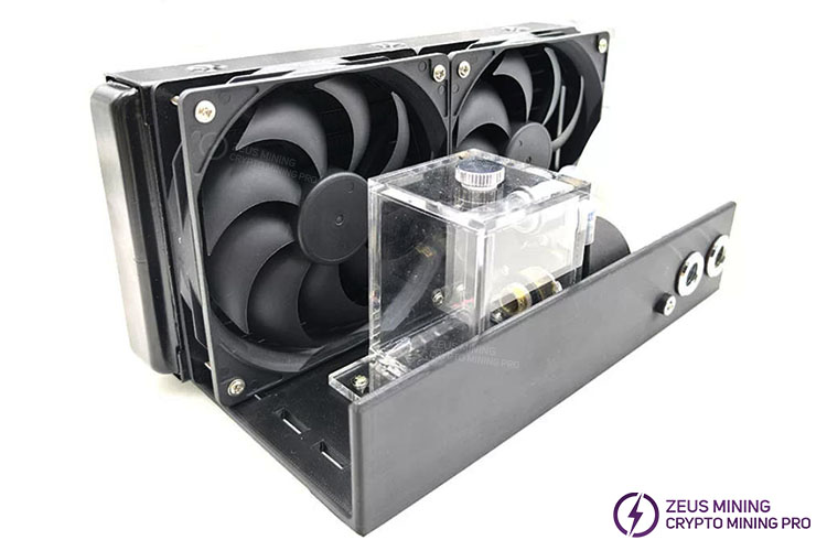 Sistema de refrigeración por agua de 12 V CC con disipación de calor rápida Sistema de refrigeración por agua de 12 V CC con disipación de calor rápida