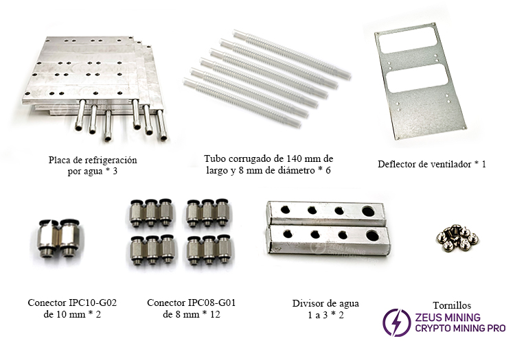 Kit de bloque de refrigeración líquida para Z15 Pro Kit de bloque de refrigeración líquida para Z15 Pro