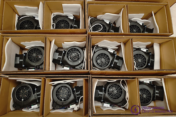 Miniventilador silencioso de 400 W y 220 V para mineros ASIC
